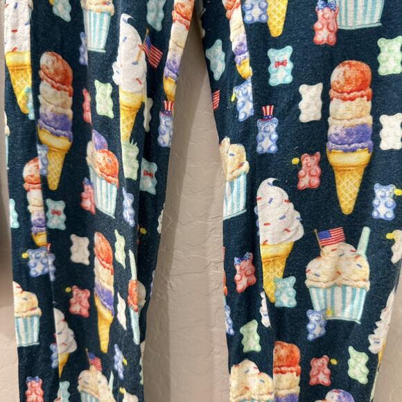 Posh Peanut Patriotic Gummy Bear Ice Cream Bamboo Pajamas - Picture 8 of 9